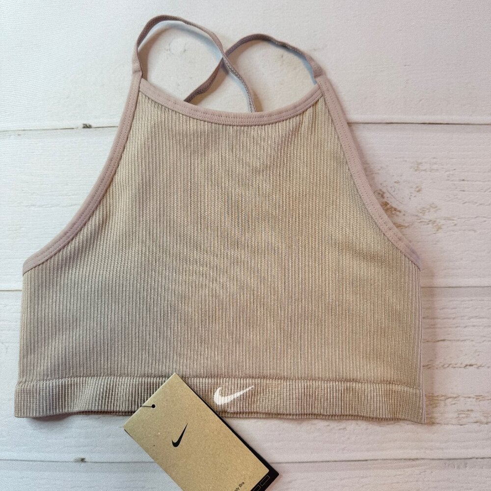 NWT - Nike - Women’s Brown Sports Bra - Size Medium. Brand new with original tag